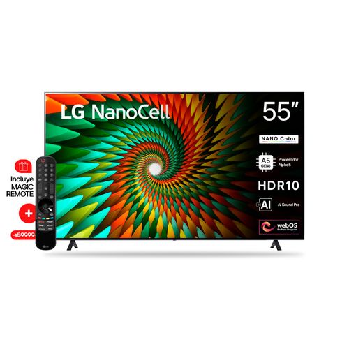 Smart TV LG 55'' NanoCell 4k UHD NANO77