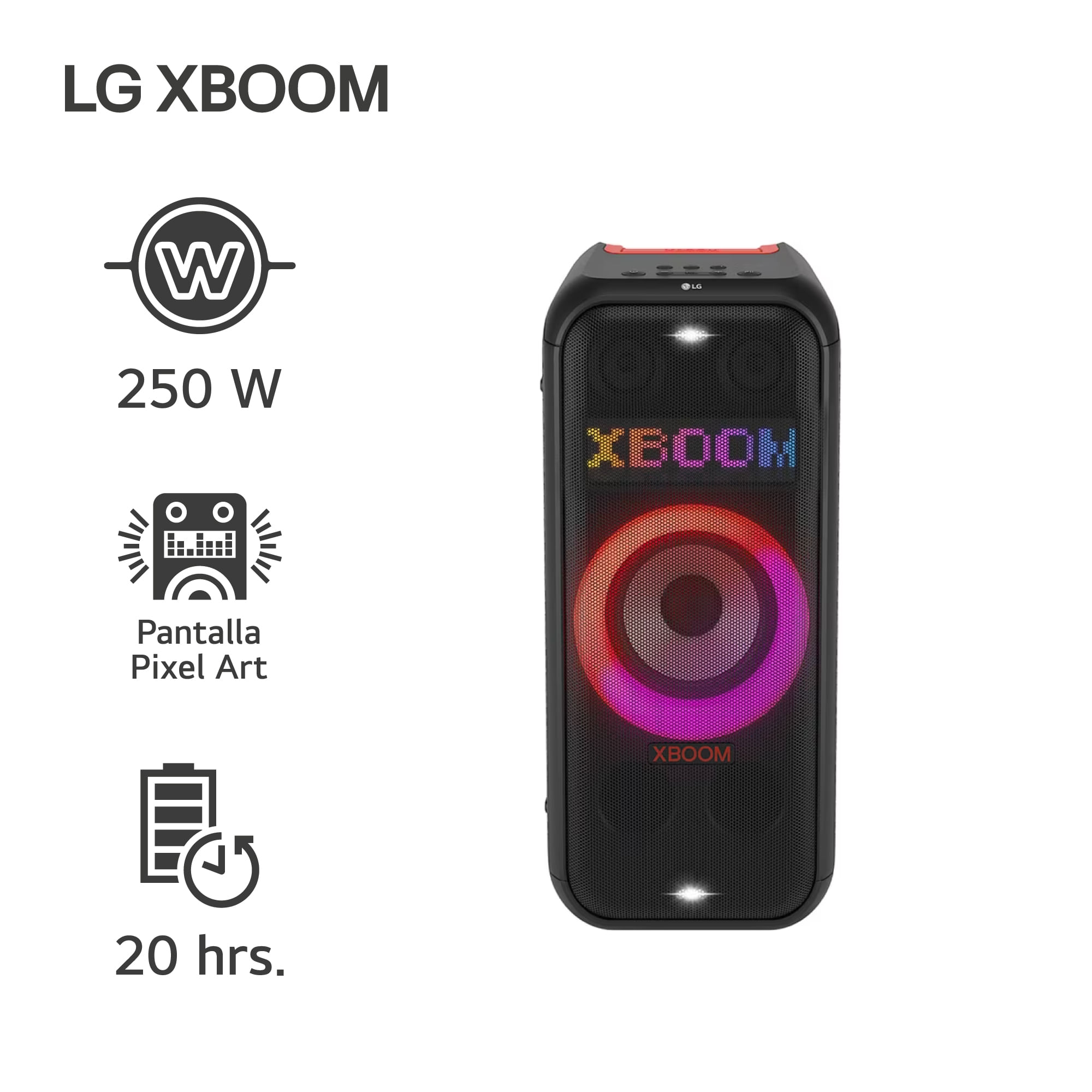 PARL.PORT XBOOM XL7S 250W  8" BT USB
