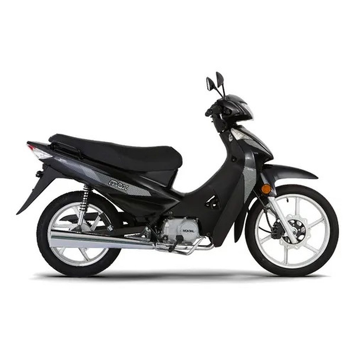 Motocicleta Mondial Ld Max Ad 110 I Aleacion/Disco Cbs Negro