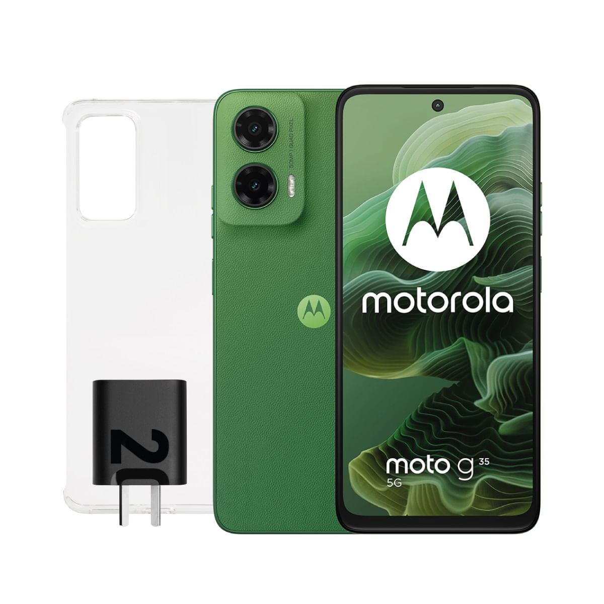 Celular Motorola Moto G35 Se 5g Verde 4/256gb 6.72"