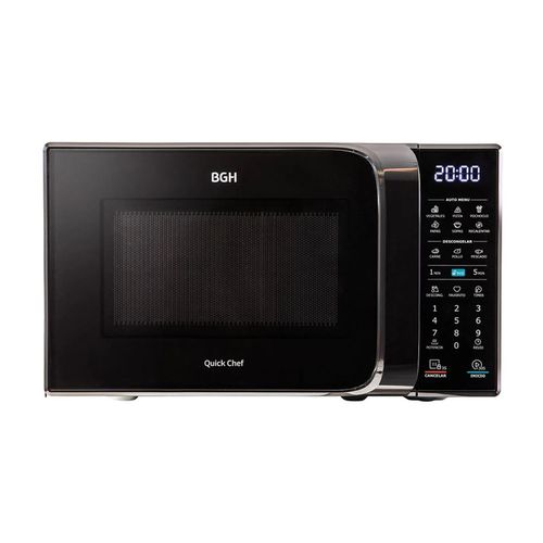 Horno Microondas BGH 20 Lts B120dn20i Quick Chef Eco Negro