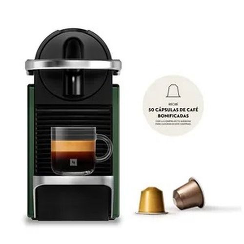 Cafetera Nespresso Pixie Green