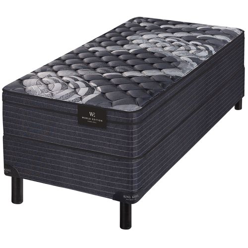 Conjunto Sommier y Colchón de resortes King Koil Lancaster de 1 plaza 80x190 cm