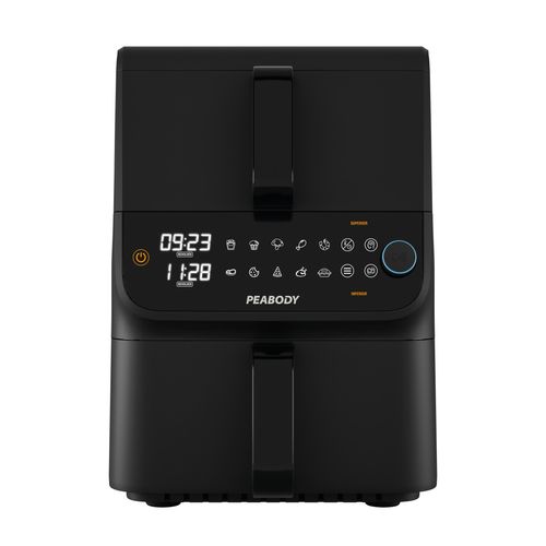 Freidora Peabody Pe-Afdl101n Doble Canasto 10lts