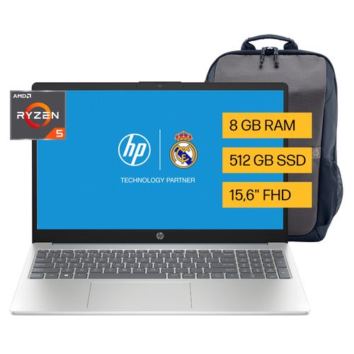 Notebook Hp 15-Fc0251la R5-7520u Amd15" 8/512 Gb