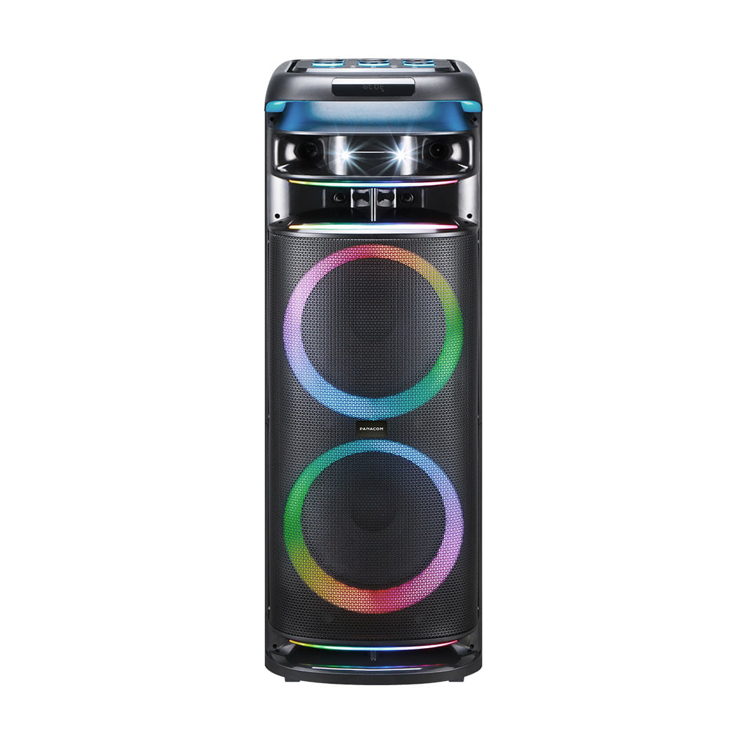 Parlante Portatil Panacom SP-3430 BT 650W 2X12" BT USB