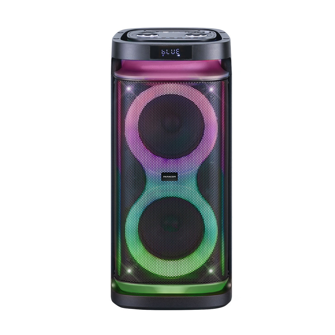 Parlante portátil Panacom Spm00206 6.5"X2 Bt 600w Bt
