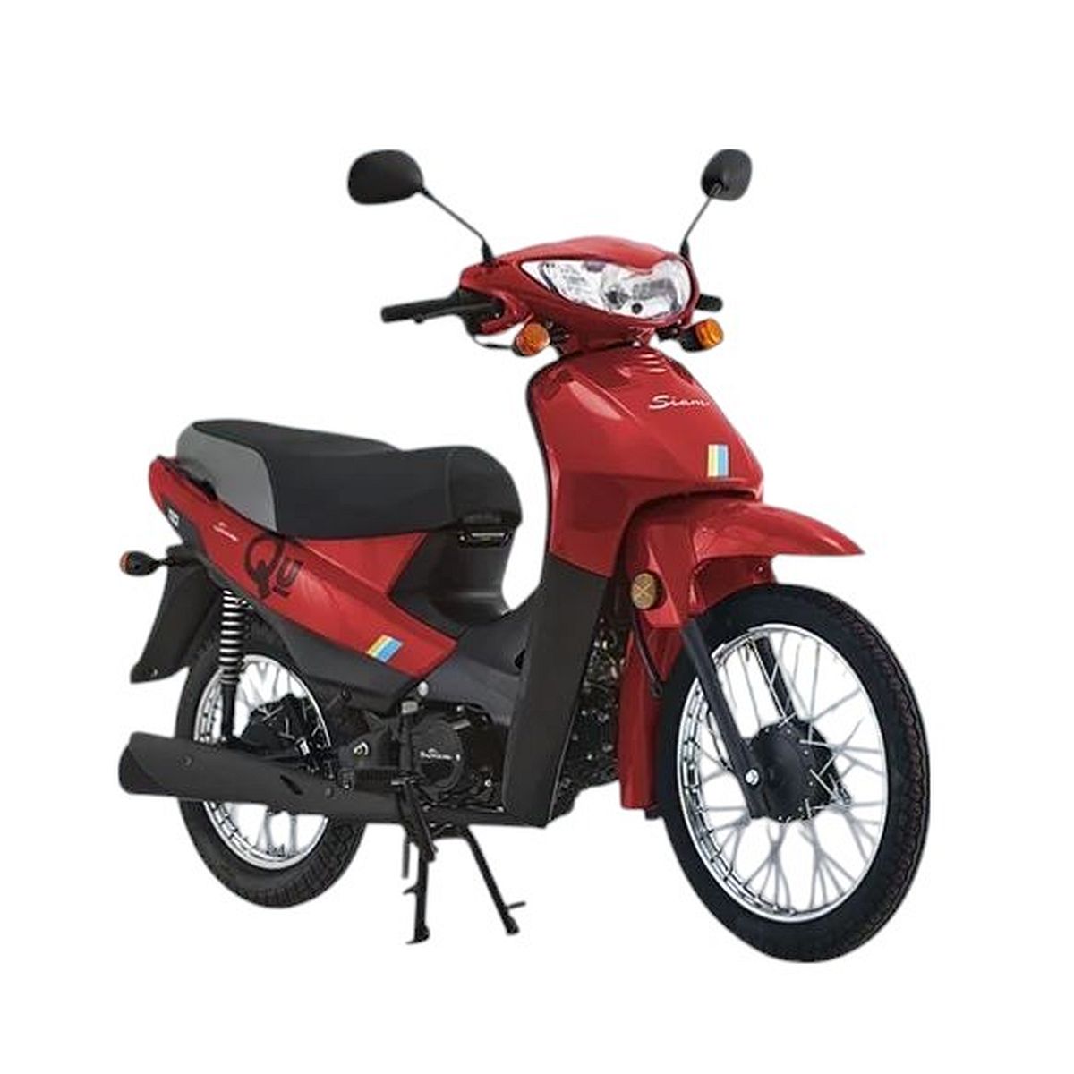 Motocicleta Siam Qu 110 Base Rojo