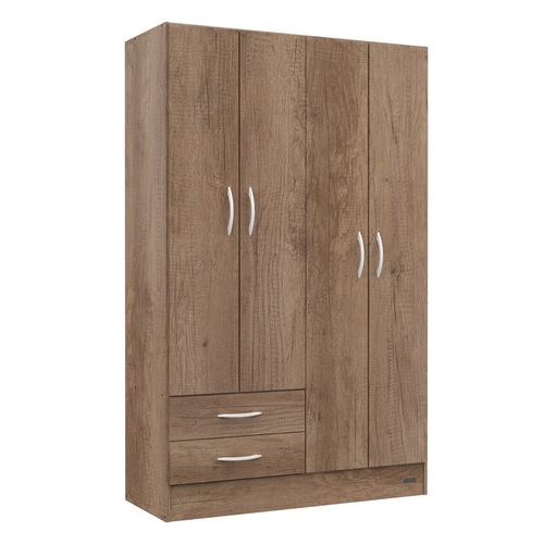 Placard 4 Puertas 2 Cajones Pack Grei (Neb Gris)
