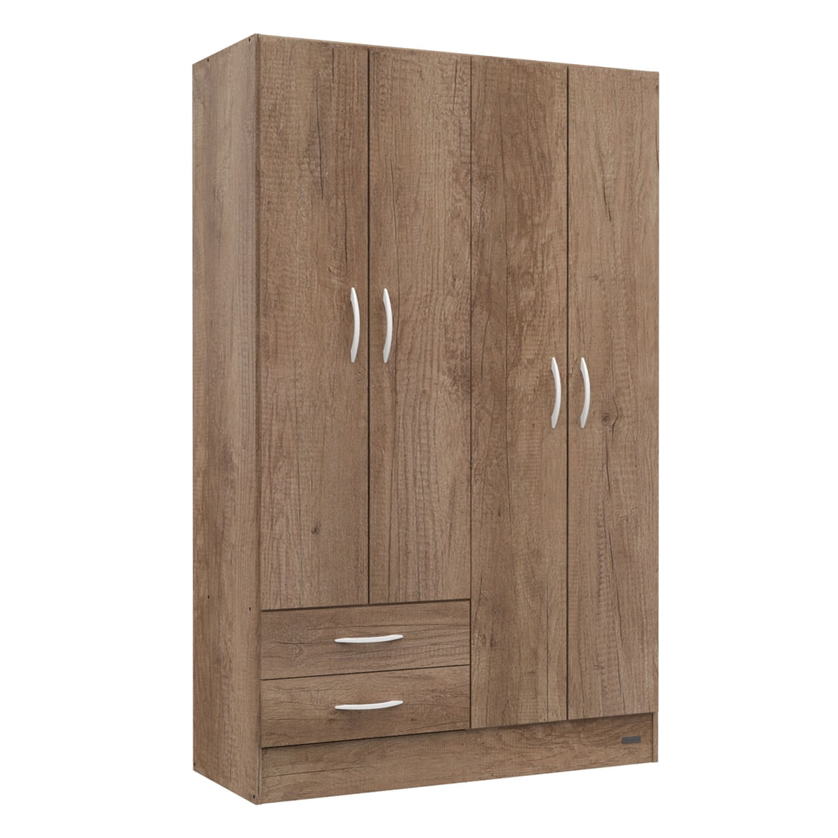 Placard 4 Puertas 2 Cajones Pack Grei (Neb Gris)