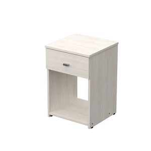 Mesa De Luz 1 Cajón Dakar Zero Melamina Dormitorio Venezia