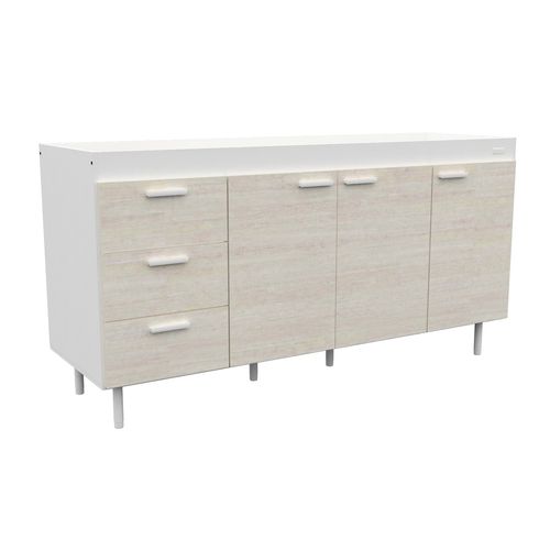 Bajo Mesada Sin Bacha Mueble Cocina Mosconi Express 1,60 Mts Venezia