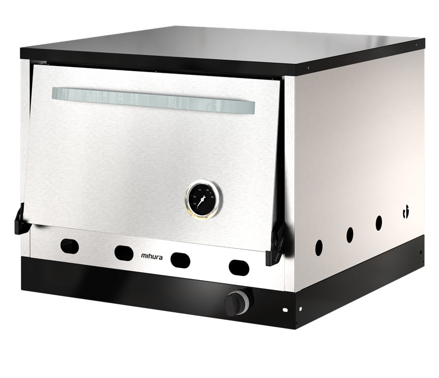 Horno Pizzero Mihura H12 Inox 108040