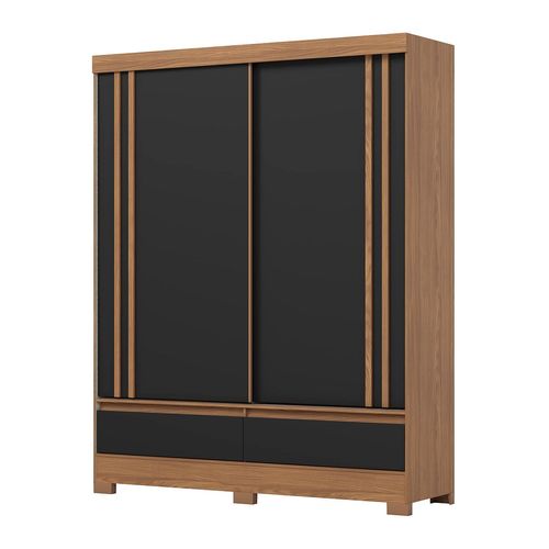 Placard Henn B373 2 Puertas Desl. Nature Pret