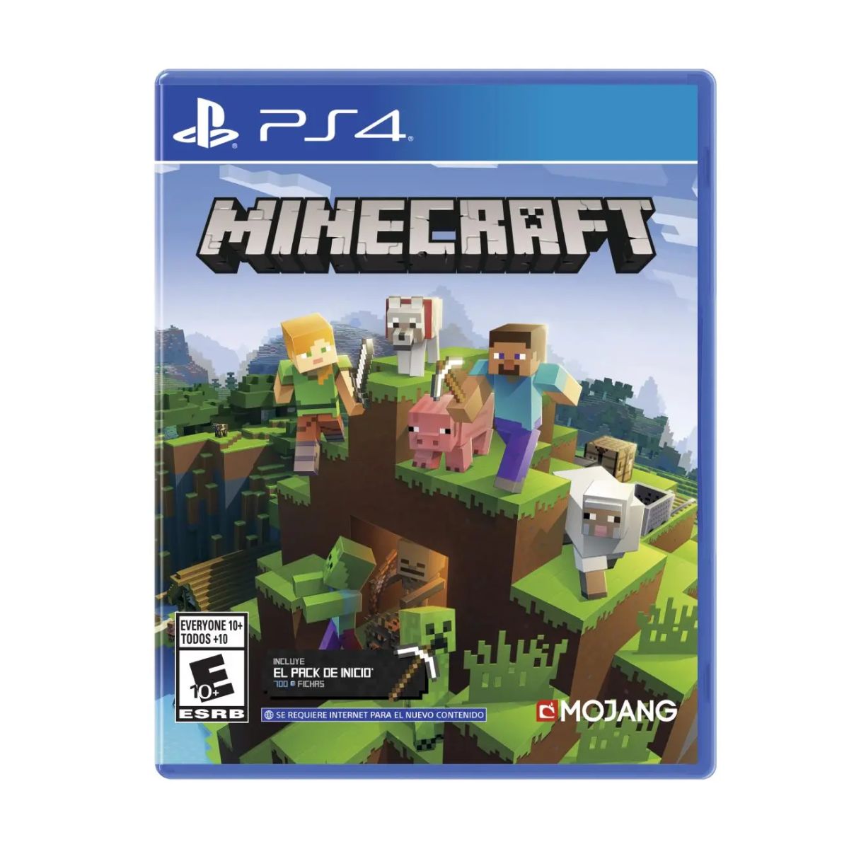 Juego Sony Ps4 Minecraft Starter Coll Refresh