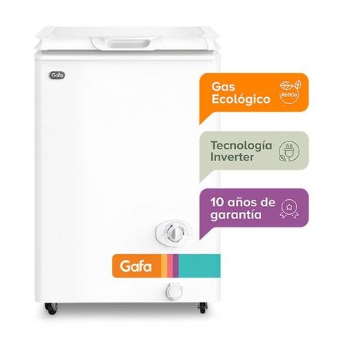 Freezers Gafa 117 Lts Fghi100B-S Inv Horiz Blanco "A"