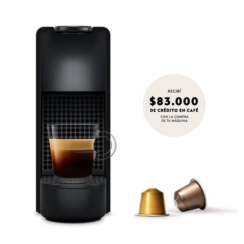 Cafetera Nespresso Cafetera Essenza Mini Black C30-Ar-Bk-Ne