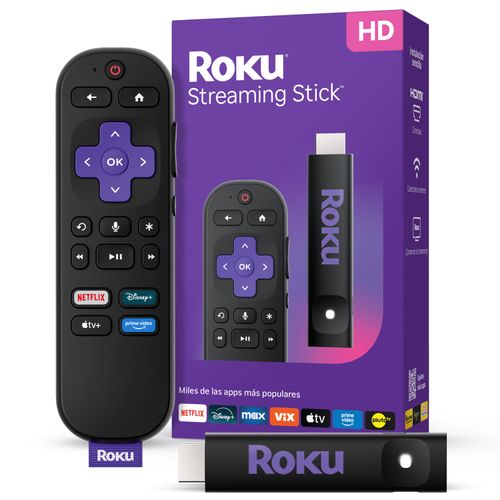Roku Streaming Stick 3840mx Control/Voz