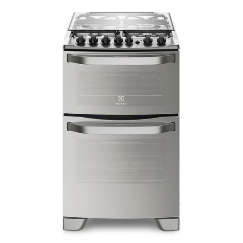 Cocina Electrolux 56 cm 56Dxq Inox Doble Horno