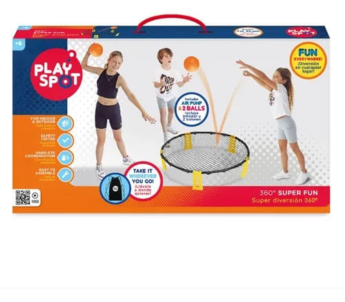 Juego De Pelota De Red Circular Play Spot