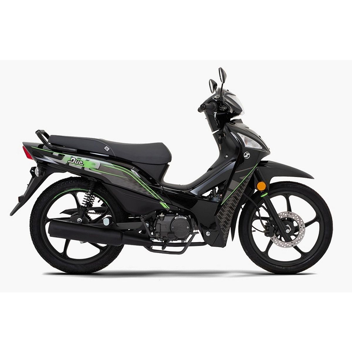 Motocicleta Zanella Due 125 Sport Full Cbs Black