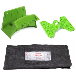 Media Sombra + 50 Broches Media Sombra + Soporte Manguera