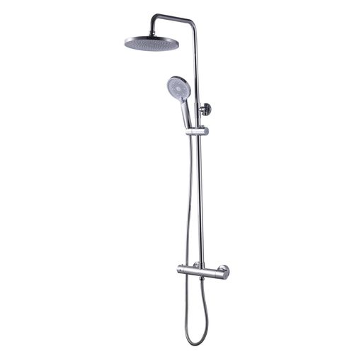 Ducha Exterior KRUMM Thermolab Cromo