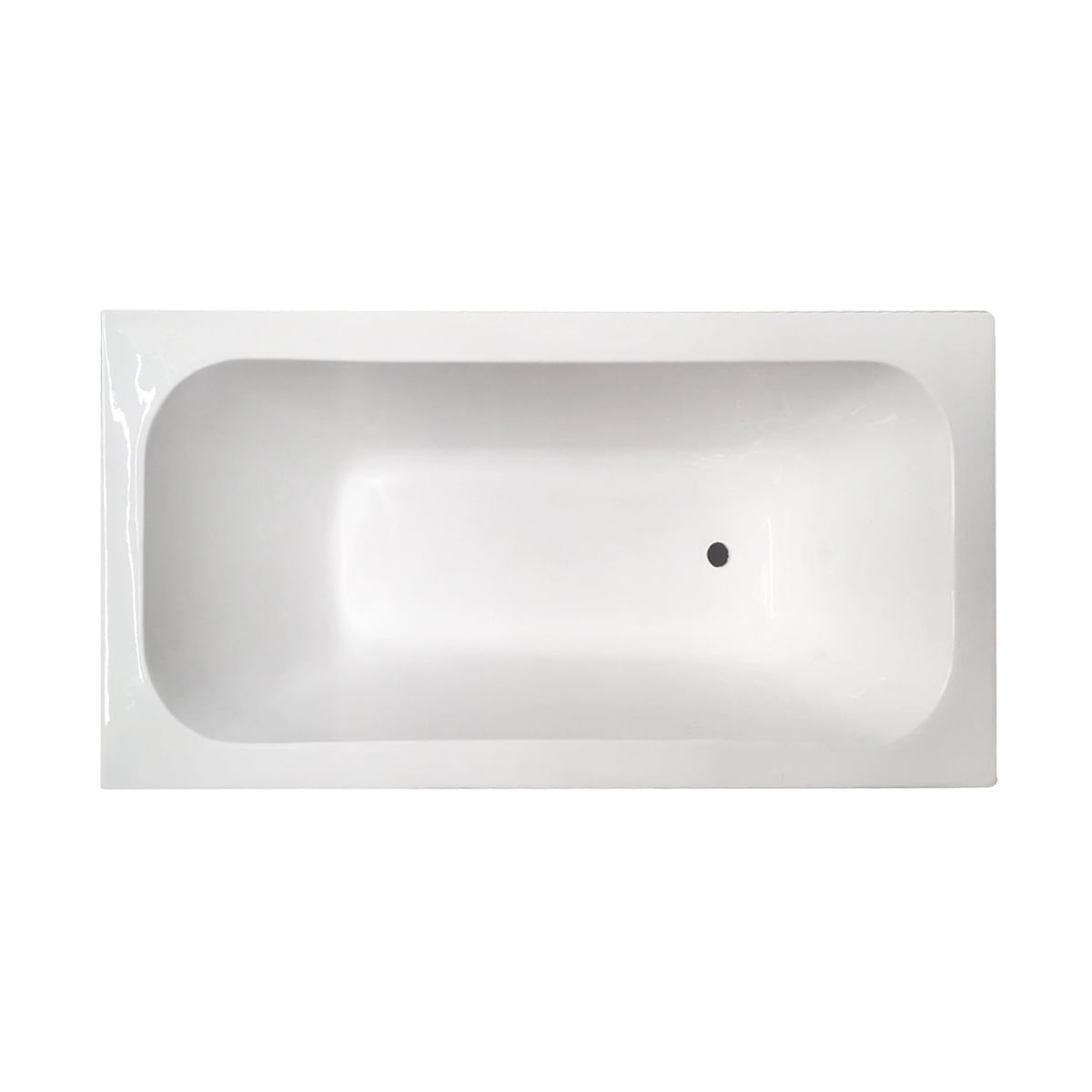 Bañera Ibiza KRUMM Blanco 1600x750x400