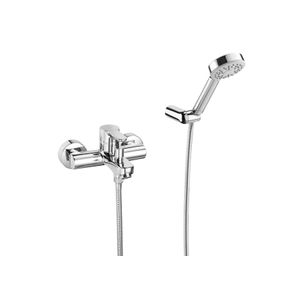 Grifería de Ducha Exterior monocomando con transferencia Roca L20 Cromo