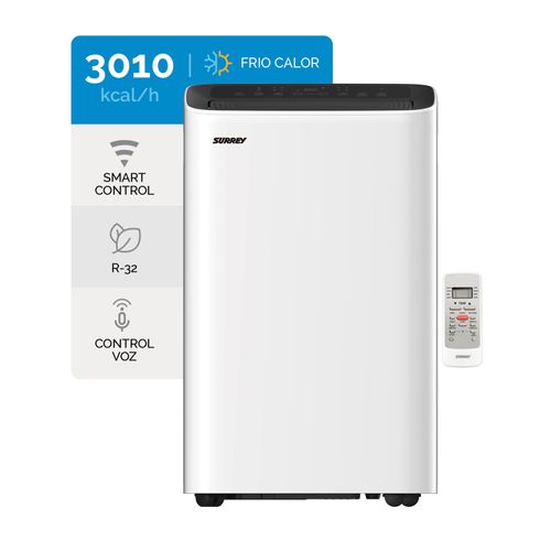 Acondicionador Portátil  Surrey 3500w F/C 551pxq12n81f