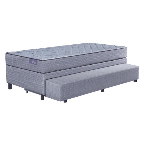 Conjunto Bicama de espuma Inducol Agra de 1 plaza 90x190 cm