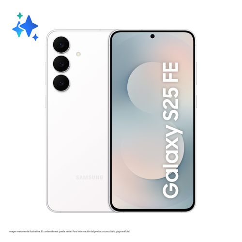 Celular Samsung Galaxy S25 Fe White 8/256gb 6.7''