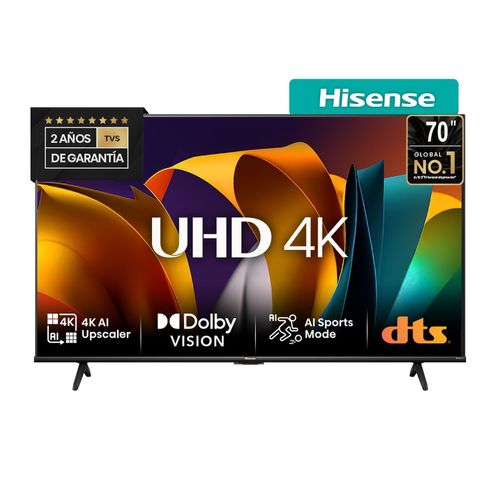 Smart Tv Hisense 70 9170a6n Hud 4k Vidaa Hdmi Bt