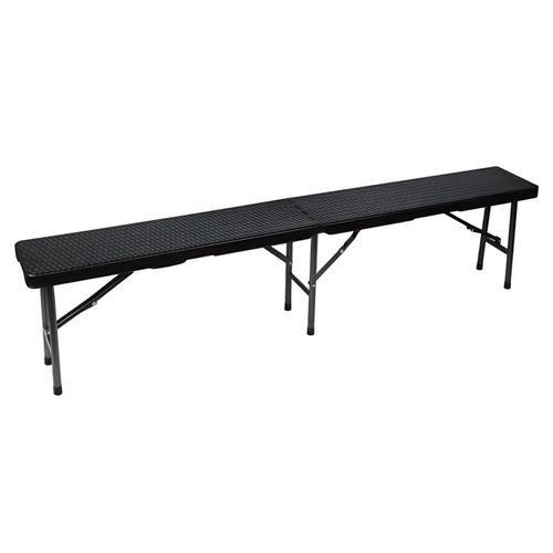 Banco Outdoors Simil Ratan Plegable 1,8m