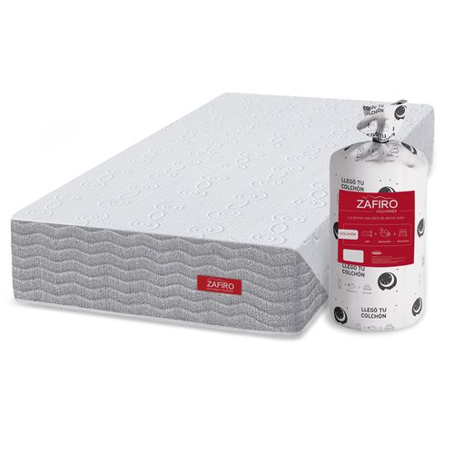 Colchón compactado de espuma Zafiro Express Light de 1 plaza 80x190 cm