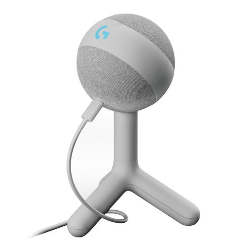 Logitech G Yeti Orb Condenser RGB Micrófono para juegos con LIGHTSYNC, micrófono USB para