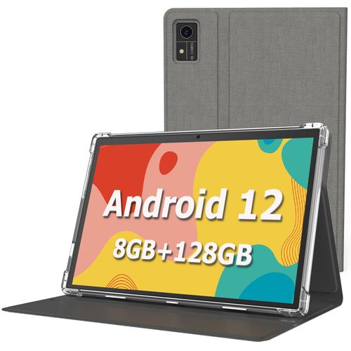 Tablet Android, tableta Android 12 de 10 pulgadas, 8 GB de RAM 128 GB ROM, 1 TB Expand, tableta