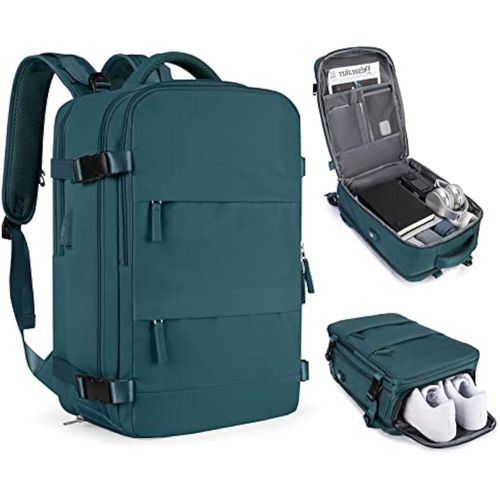 Mochila casual de viaje, Azul (Peacock Blue), Mochilas Daypack
