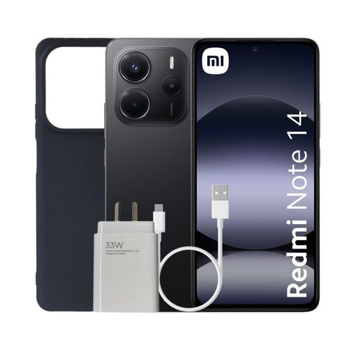 Celular Xiaomi Redmi Note 14 Mid.Black 6/128gb 6.67''