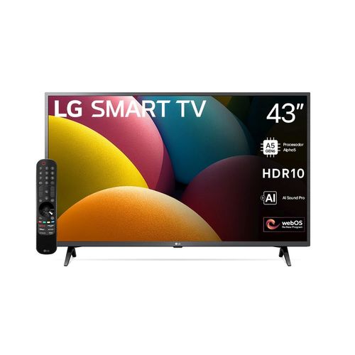 Smart Tv Lg 43 Lr6750psb Fhd Bt Hdr10 Ia Webos