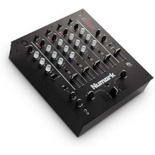 Mezclador Numark de rascado de dos canales, plateado, negro (Silverblack)