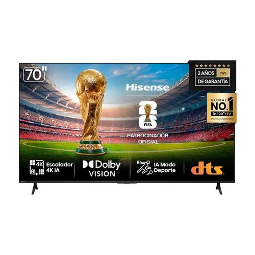 Smart Tv Hisense 70 9170a6n Hud 4k Vidaa Hdmi Bt