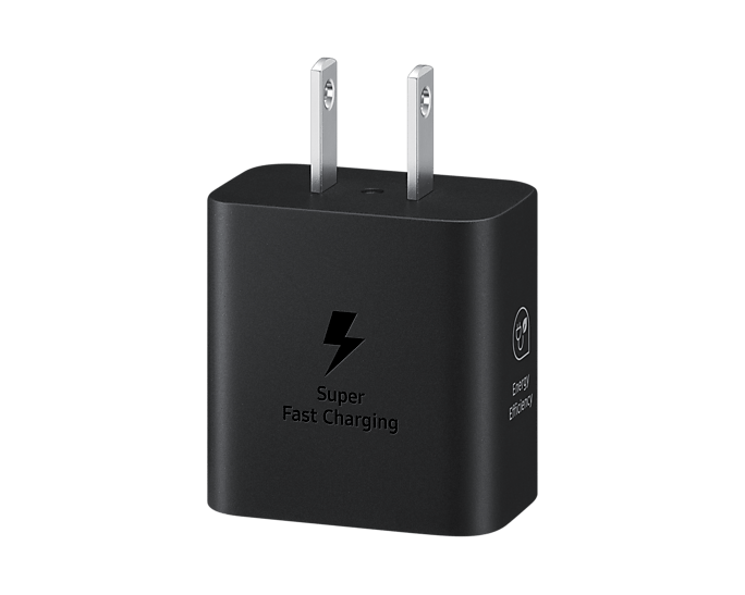 Adaptador Samsung 25W USB tipo C Negro con cable