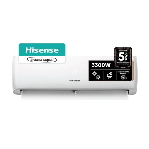 Split Hisense 3300w F/C"A++" Inver. As12ur4svrcd