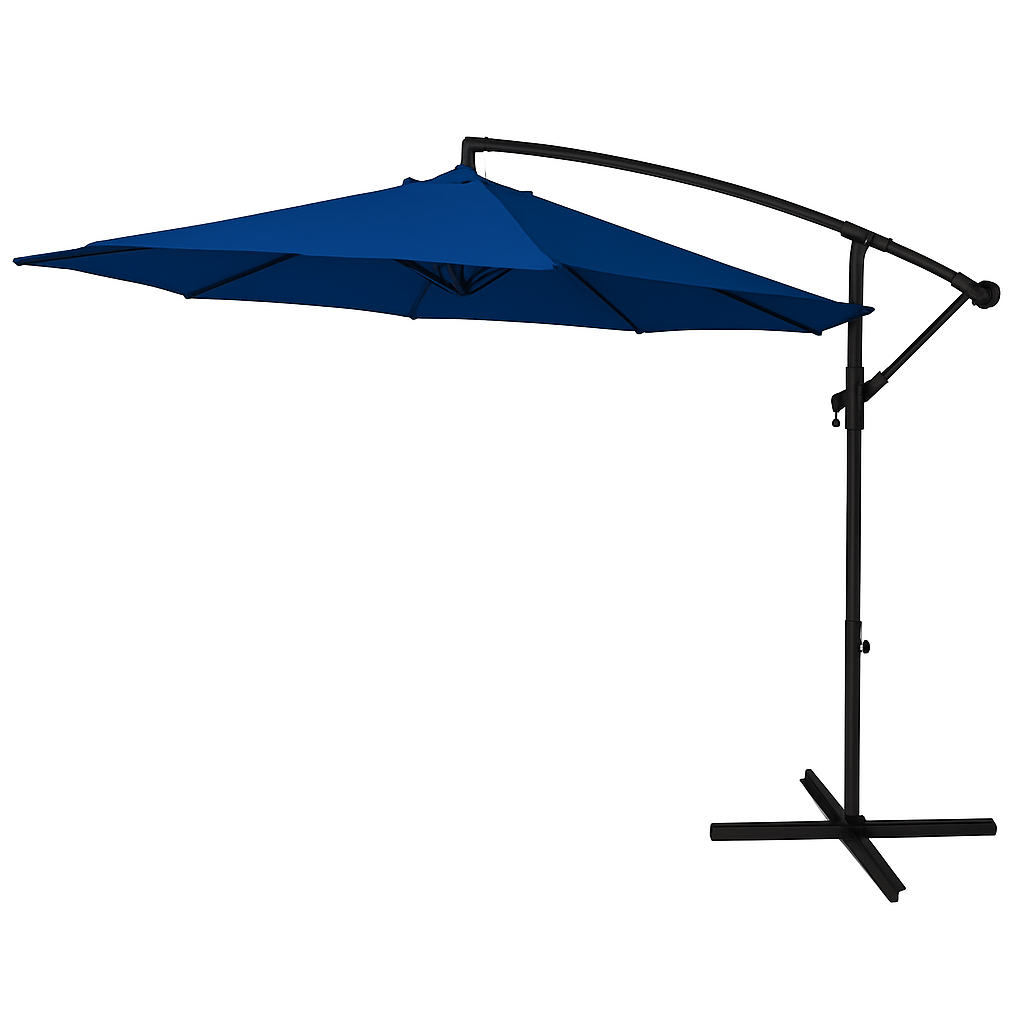 Sombrilla Outdoors Banana U3000 300cm Azul