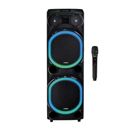 Parlante Aiwa Portatil  Aw-T512 Pmpo 18000w 12"X2 Bt