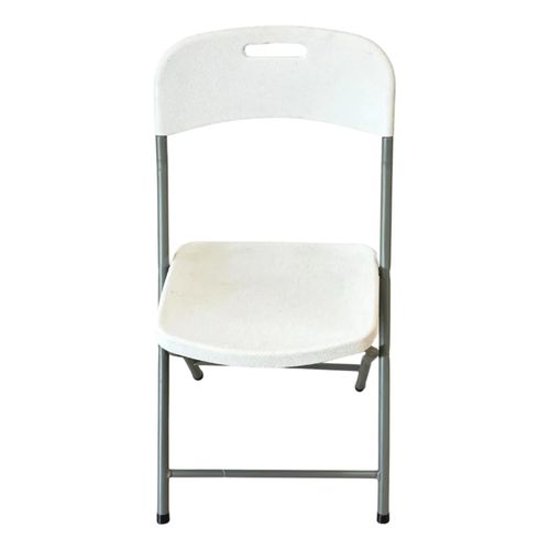 Banqueta Outdoors Plástico Plegable con Respaldo