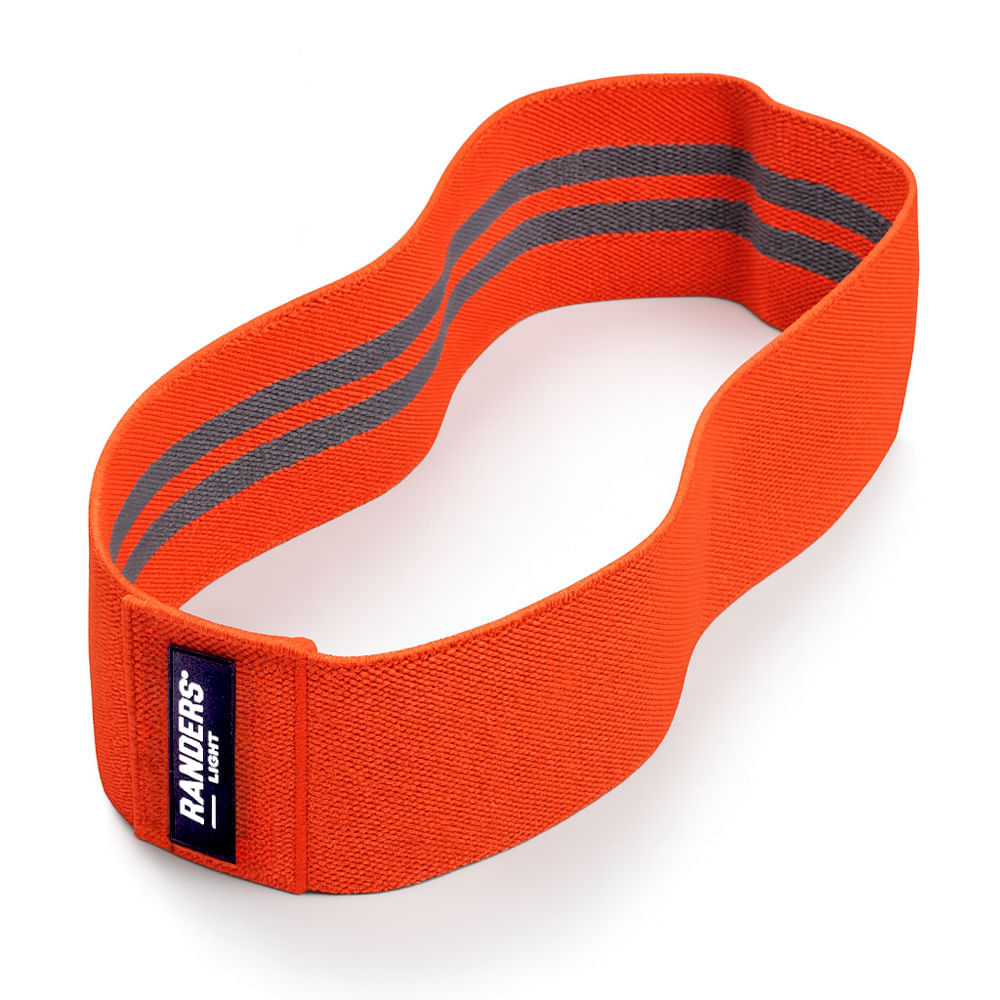 Banda Elastica de Resistencia de Tela Randers Light Roja