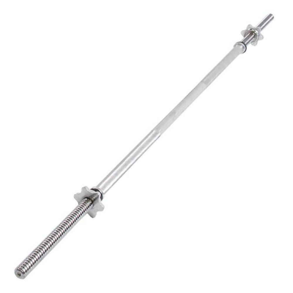 Barra de Pesas Maciza 1,8mts * 25mm con Topes Roscados