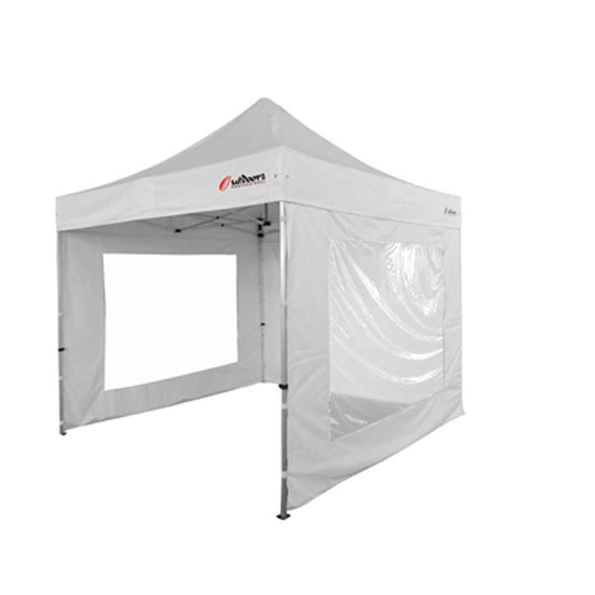 Gazebo Outdoors  Acero Compacto 3x3 P/Auto Blanco